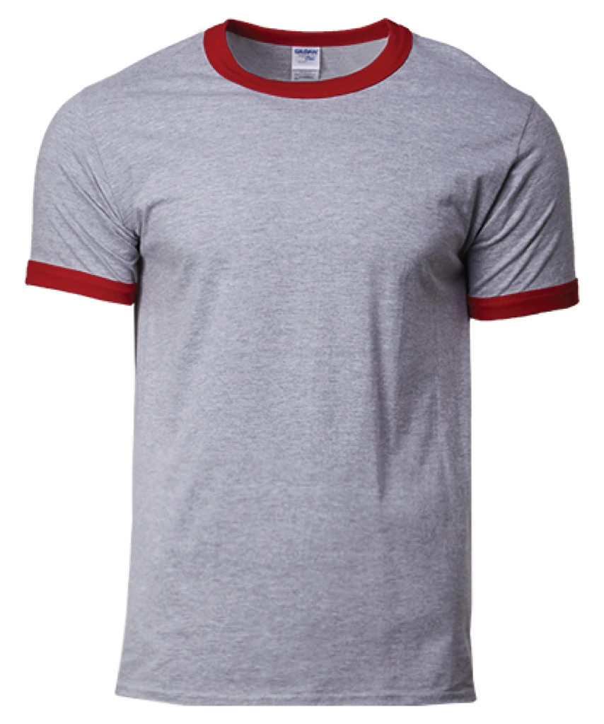 Gildan Premium Cotton Adult Ringer T-Shirt (76600)