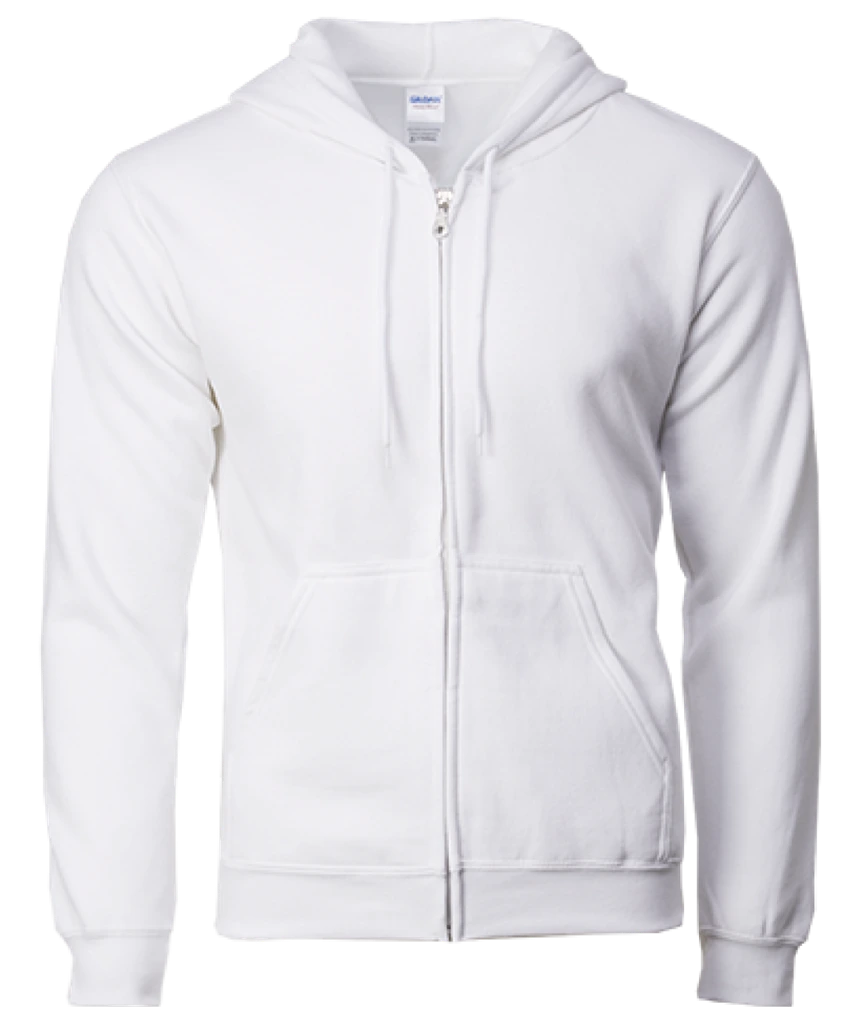 Gildan Heavy Blend Adult Full Zip Hooded Sweatshirt (88600)