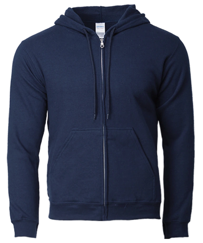 Gildan Heavy Blend Adult Full Zip Hooded Sweatshirt (88600)