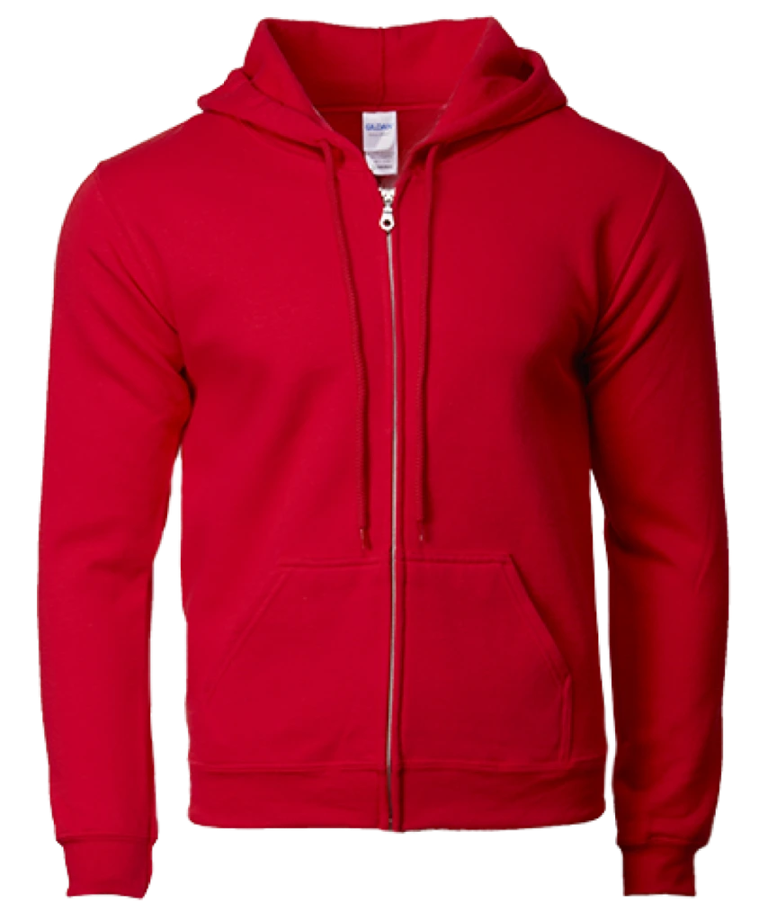 Gildan Heavy Blend Adult Full Zip Hooded Sweatshirt (88600)