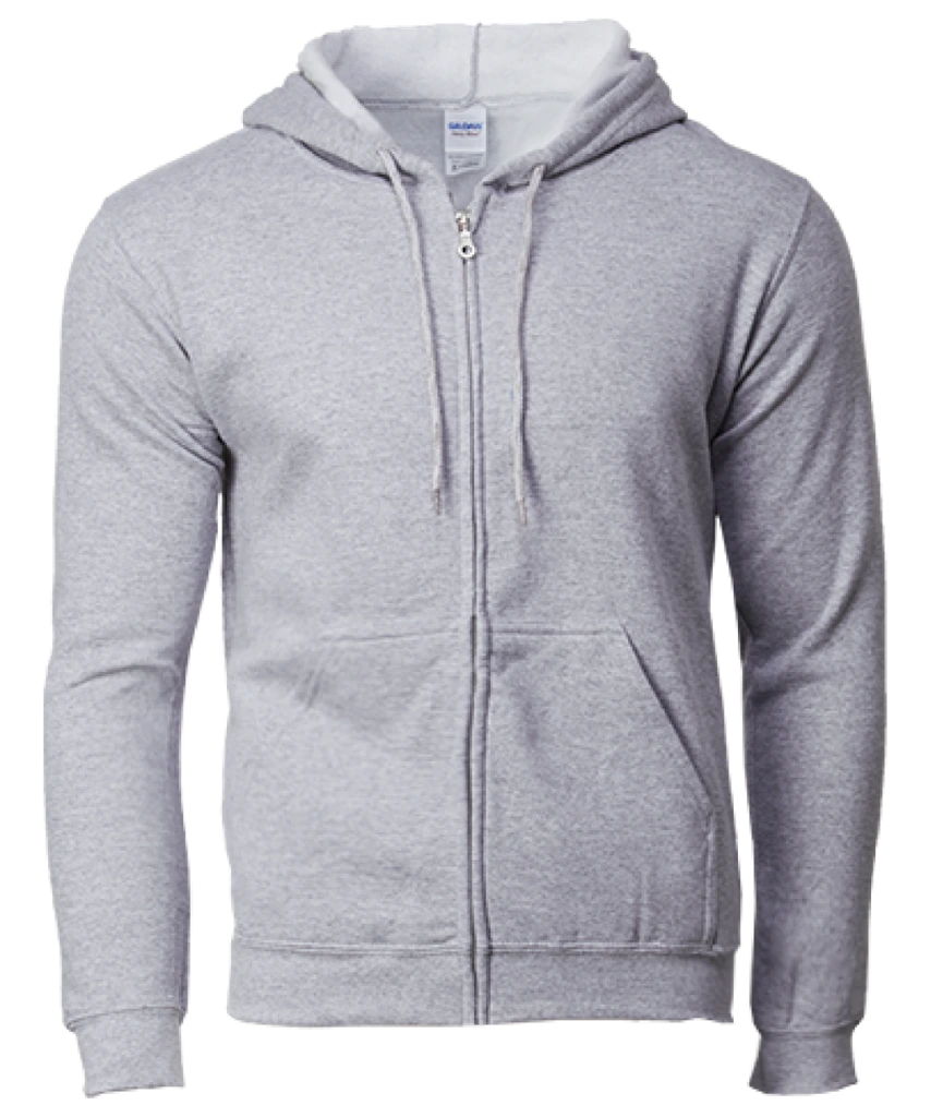 Gildan Heavy Blend Adult Full Zip Hooded Sweatshirt (88600)