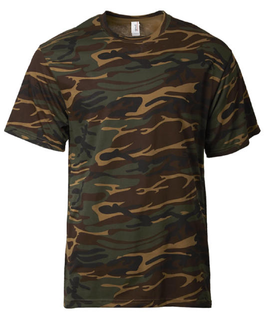 Anvil Midweight Camouflage Tee (939)