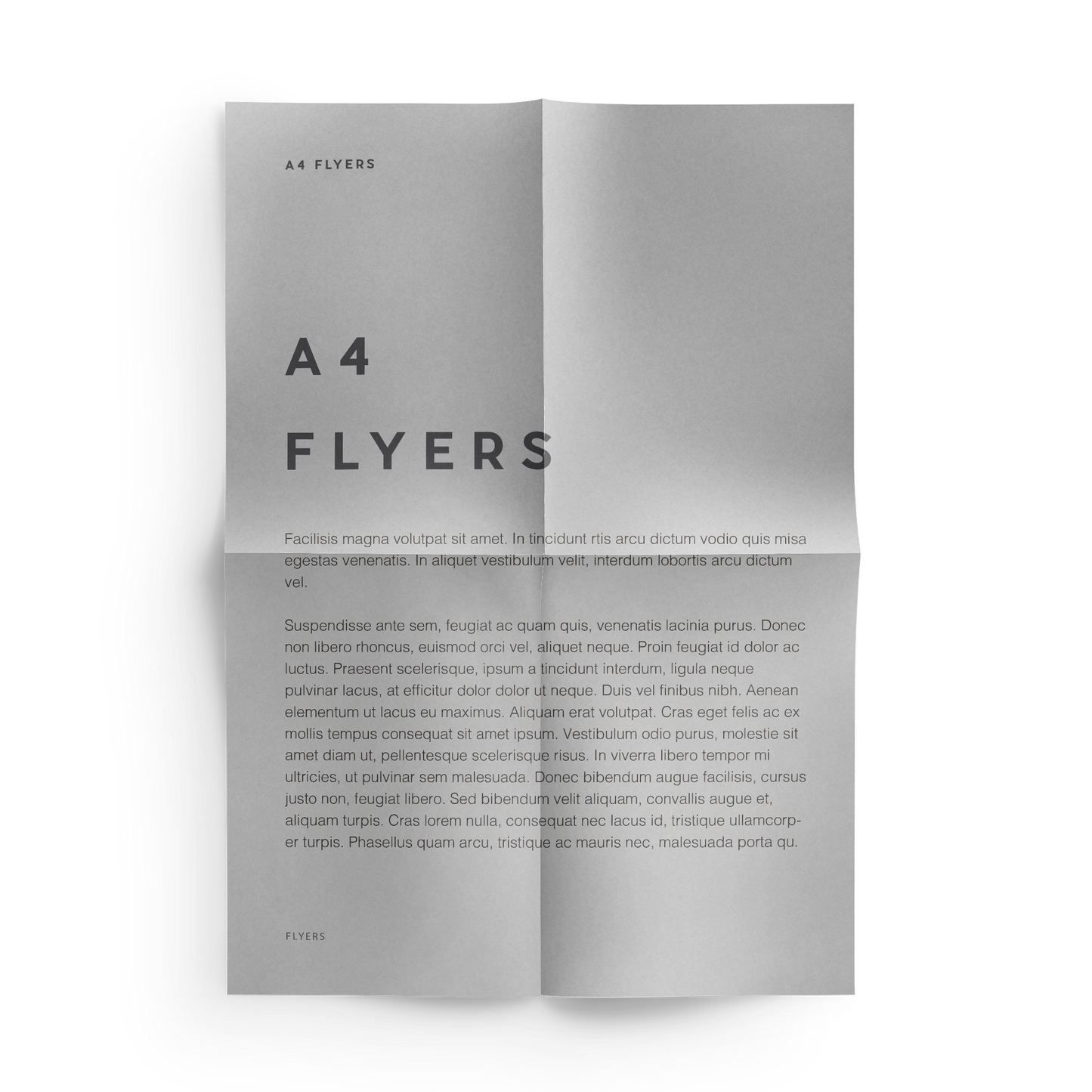 Flyers (1 Sided, Offset)