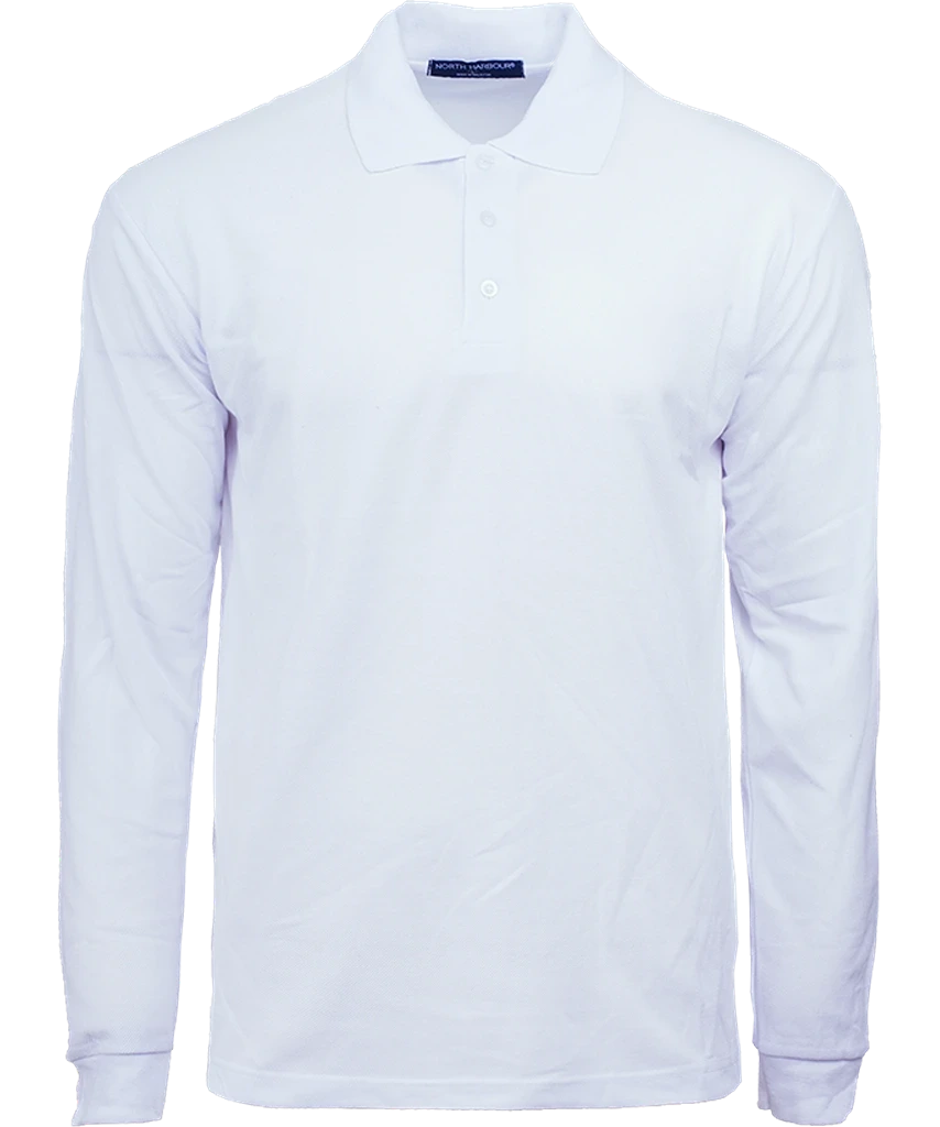 North Harbour Long Sleeve Polo T-Shirt (NHB24400)